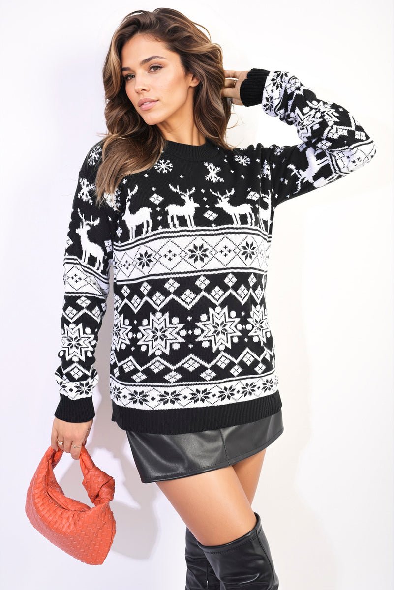 Christmas Knitted Jumper - Glamoo - 