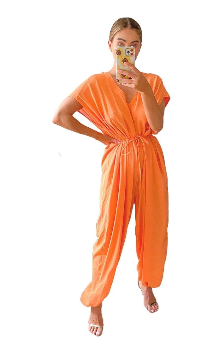 GWYNETH Oversized Jumpsuit - Glamoo - 