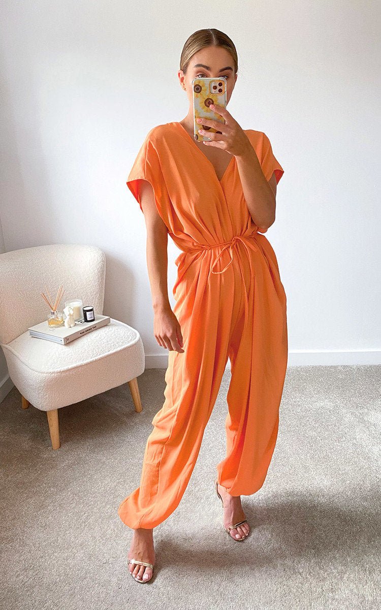 GWYNETH Oversized Jumpsuit - Glamoo - 