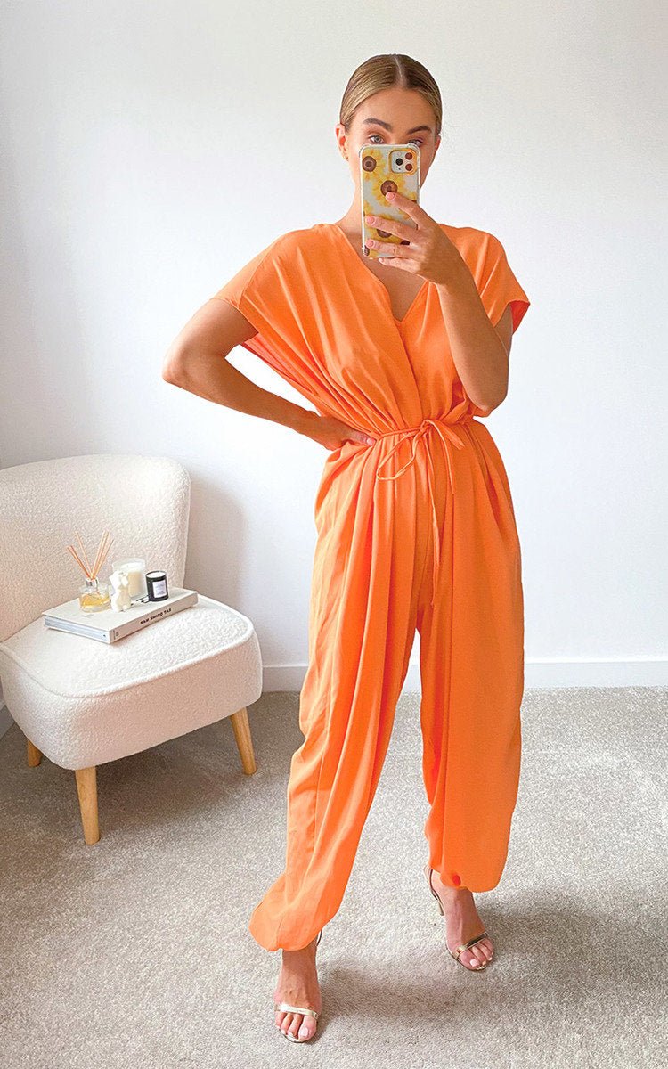 GWYNETH Oversized Jumpsuit - Glamoo - 