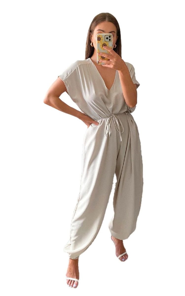 GWYNETH Oversized Jumpsuit - Glamoo - 