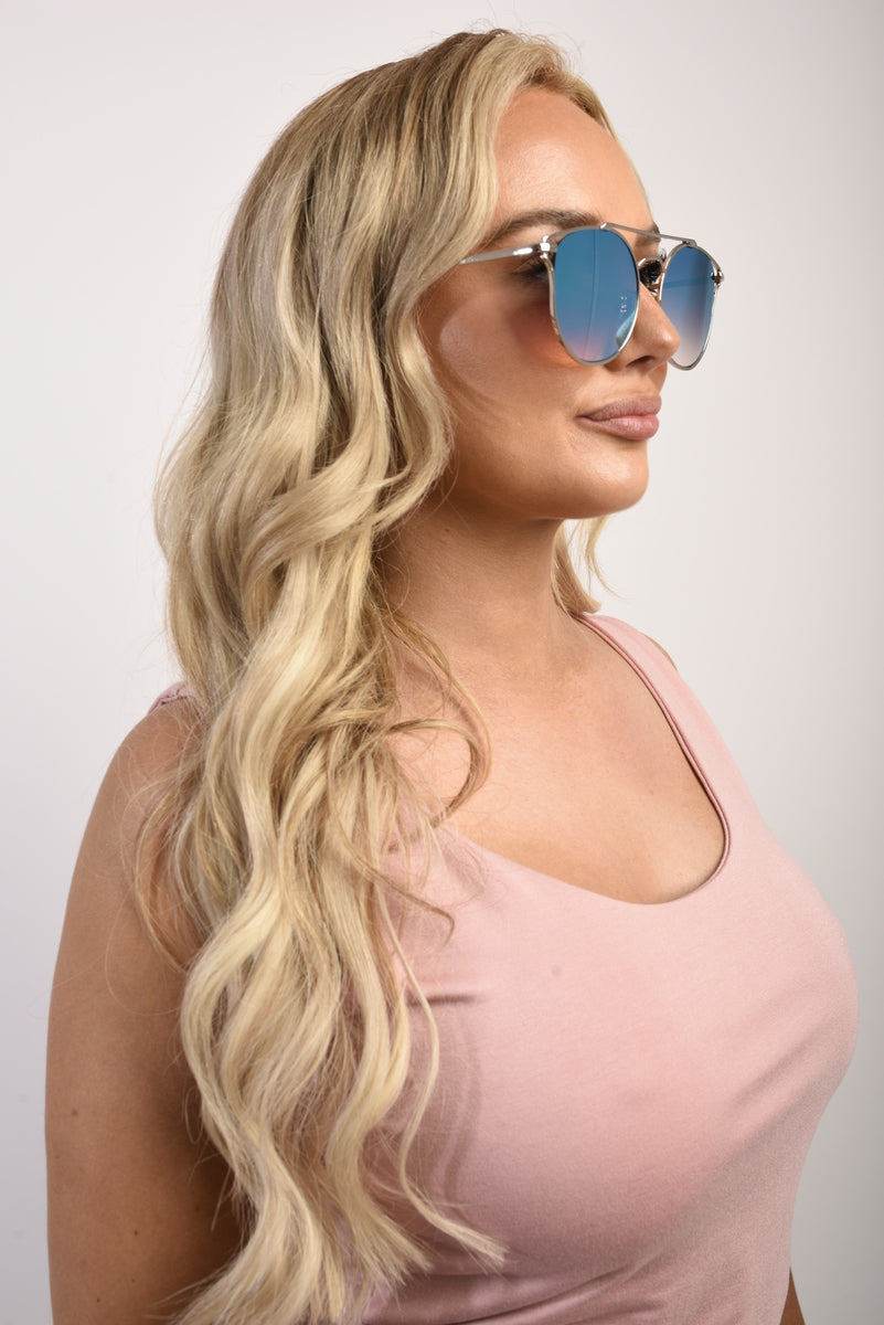 ANDI Full Rim Round Sunglasses