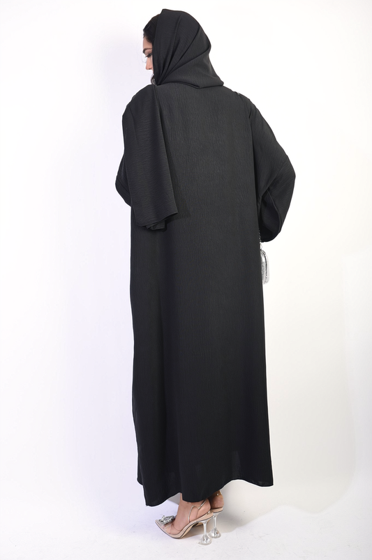 CLARA Long Sleeve Closed Abaya Maxi Dress