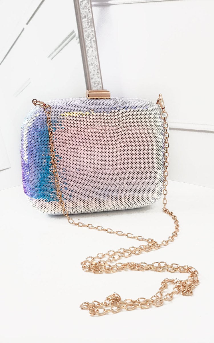 CONNIE Sequin Embellished Handbag