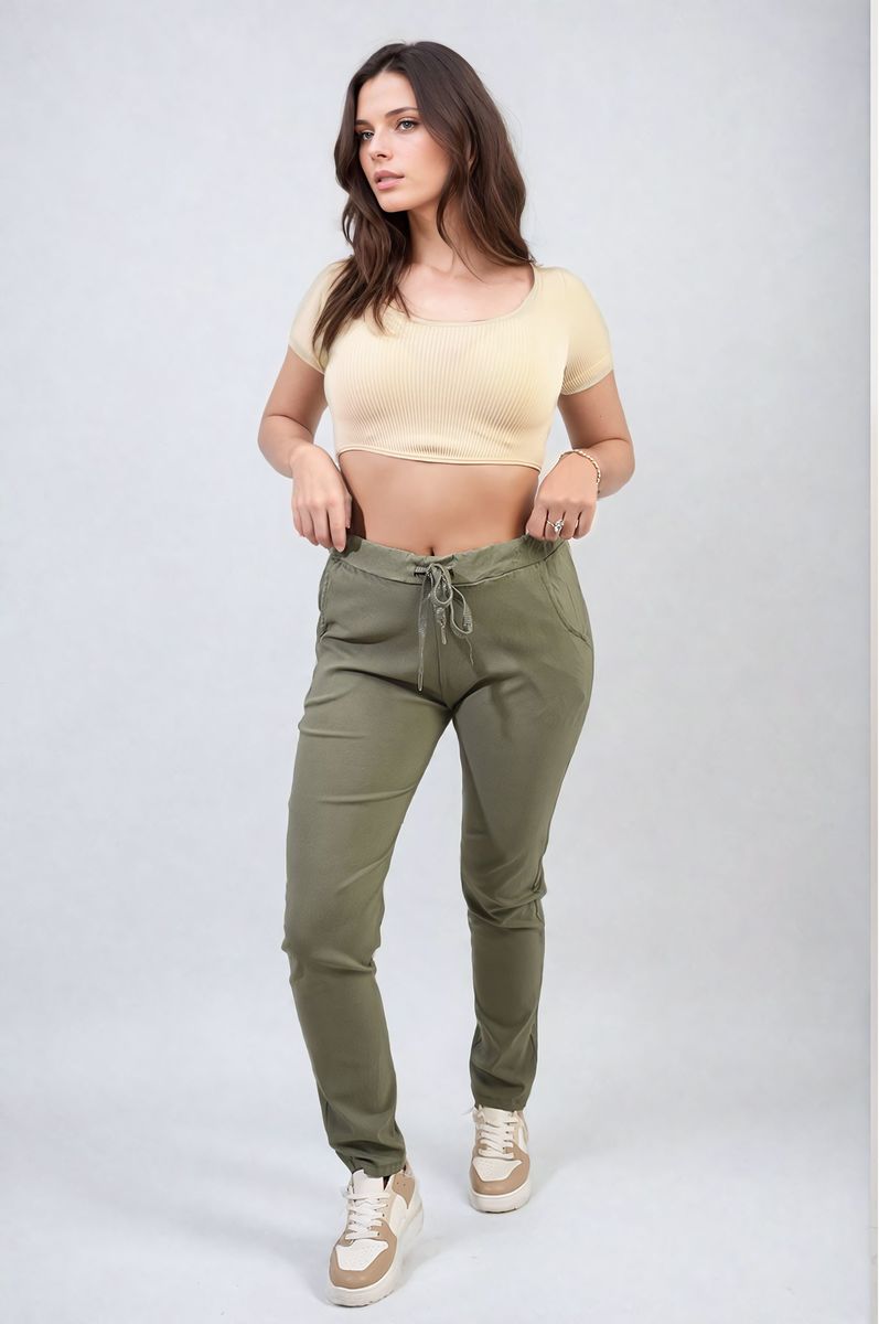 DELILAH Casual Drawstring Trousers