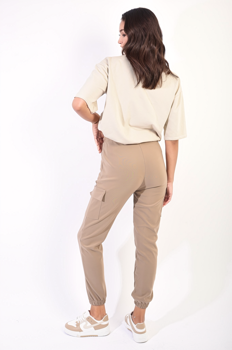 ELOSIA Cargo Pocket Trouser with Drawstring