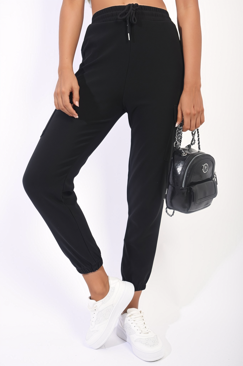 ELOSIA Cargo Pocket Trouser with Drawstring