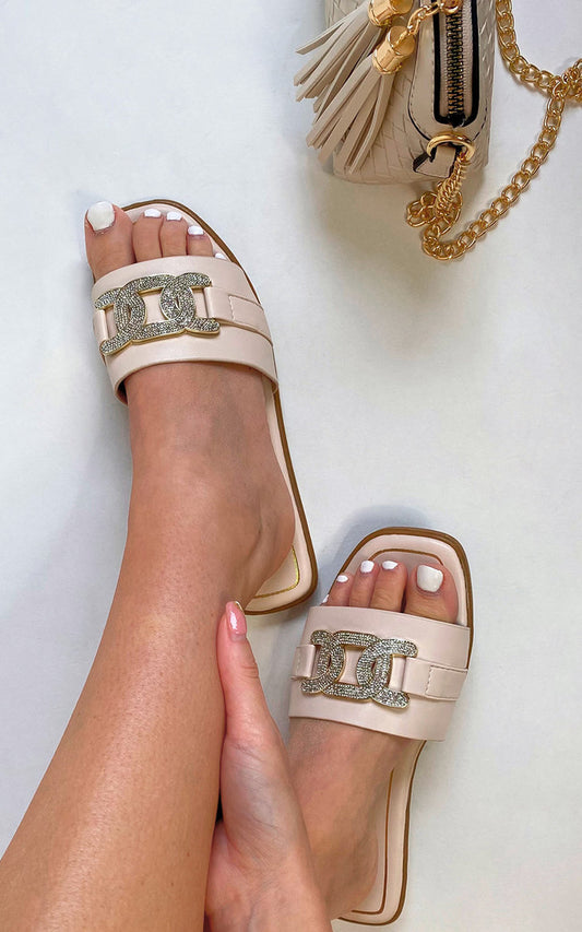 Chain Detail Sandals