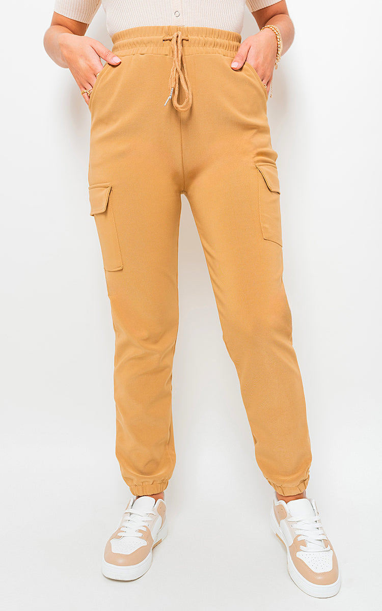 FRANKIE Cargo Pocket Trouser with Drawstring