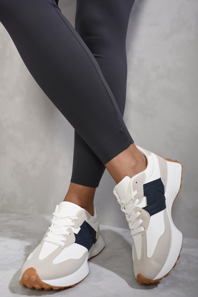 GABRIELA Low Top Lace Up Trainers