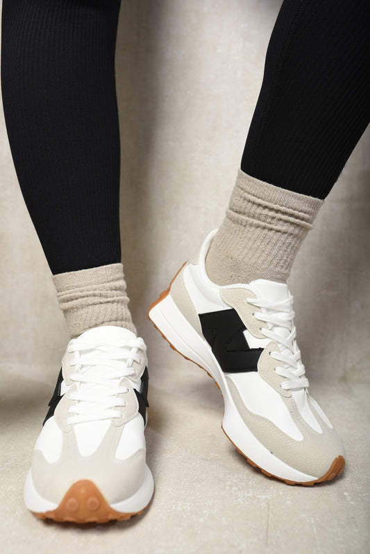 GABRIELA Low Top Lace Up Trainers