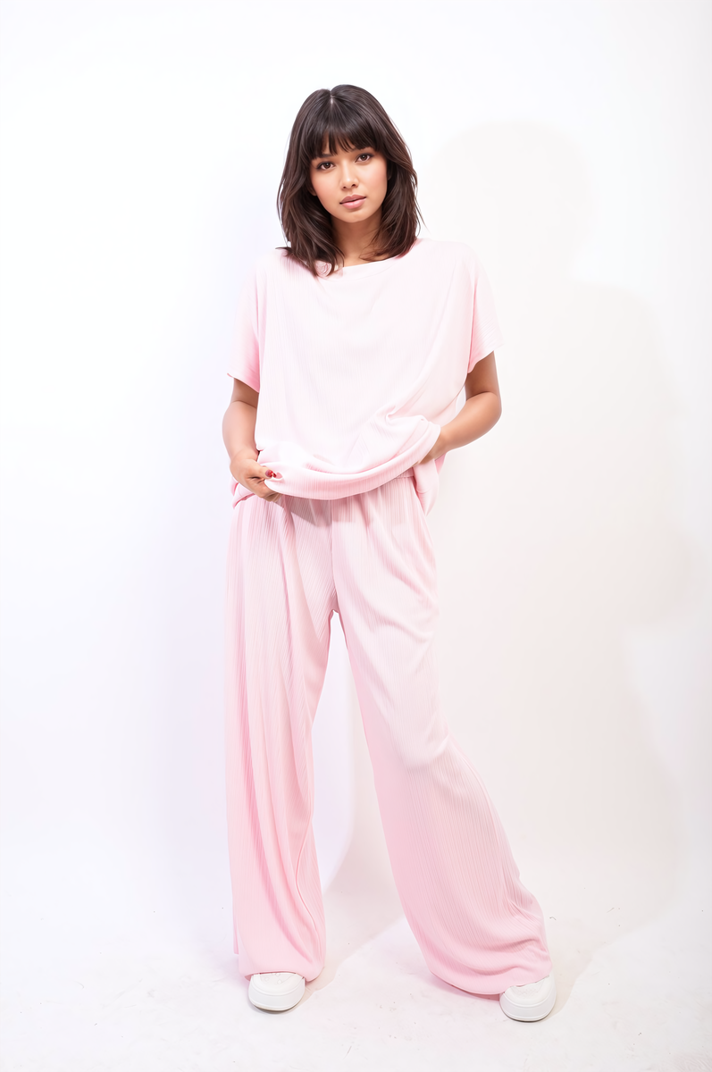 GABREILLA Oversized Top and Wide Leg Trouser Co-ord Set