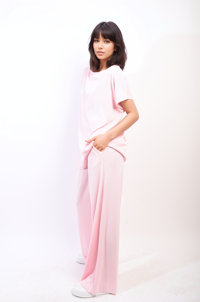 GABREILLA Oversized Top and Wide Leg Trouser Co-ord Set