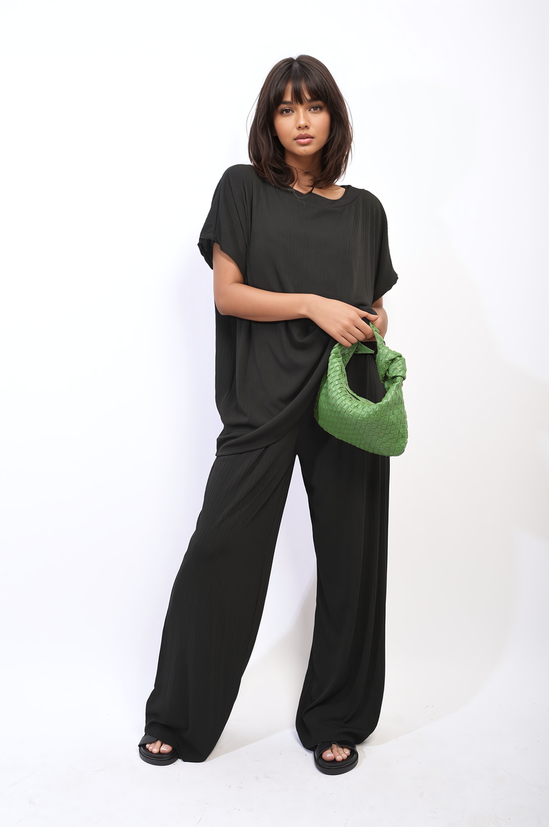 GABREILLA Oversized Top and Wide Leg Trouser Co-ord Set