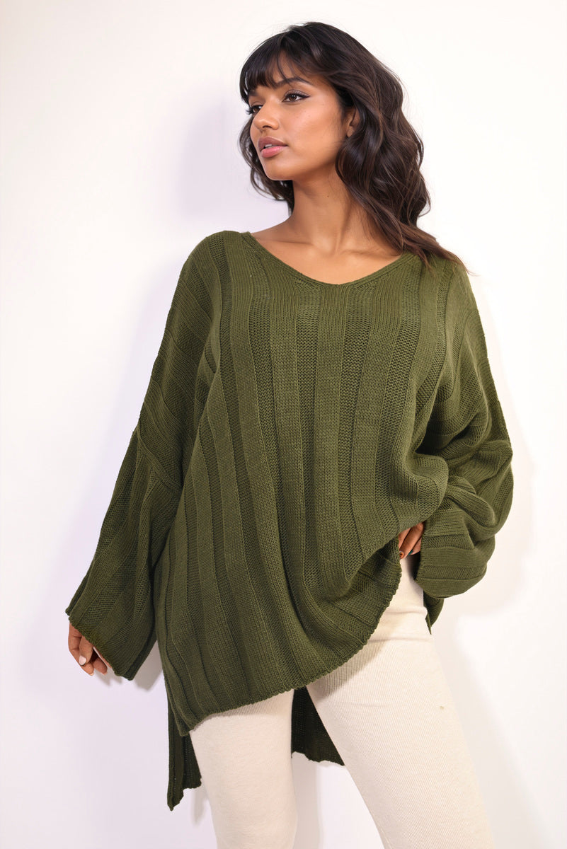 GABRIELLE Oversized Knitted Jumper