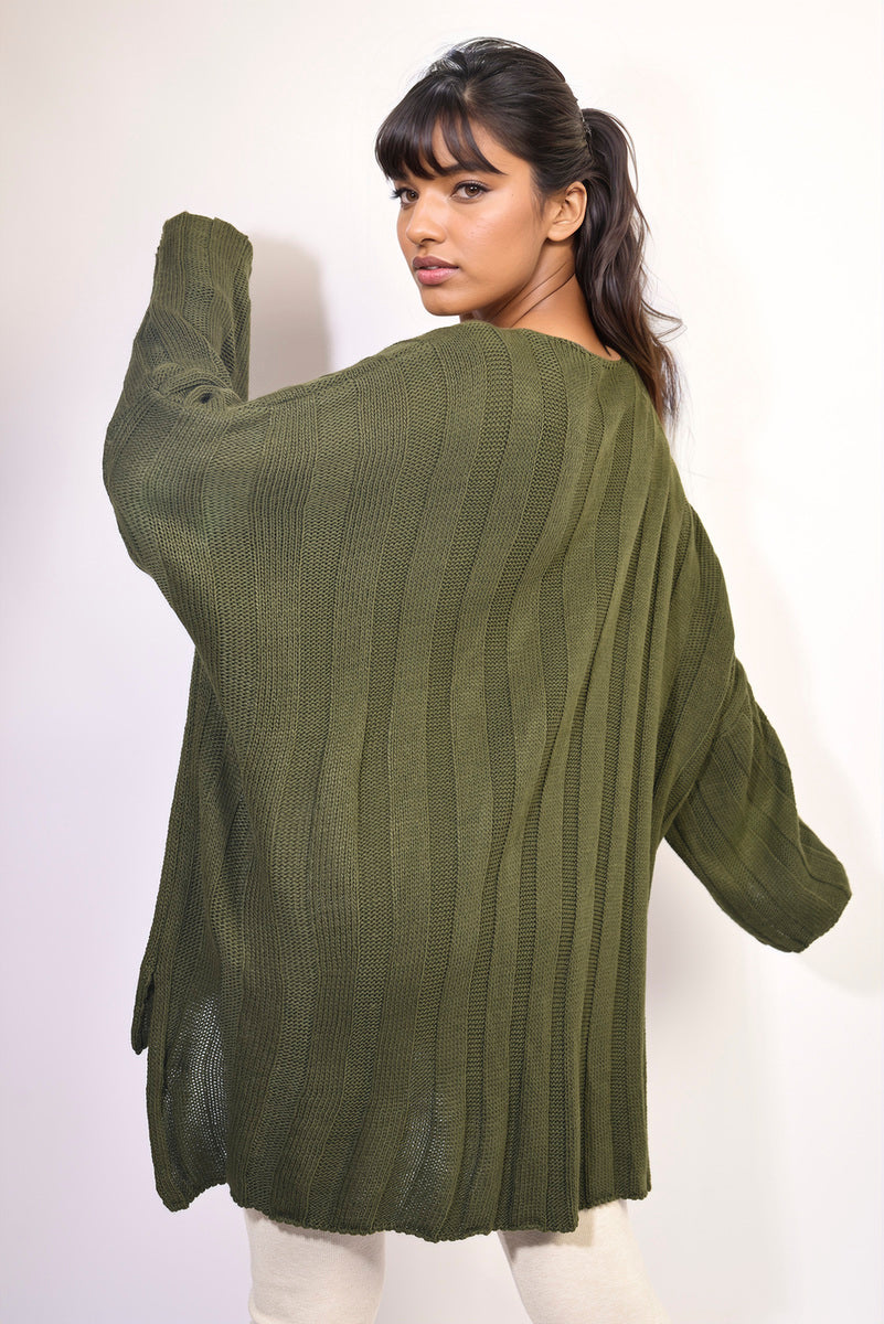 GABRIELLE Oversized Knitted Jumper