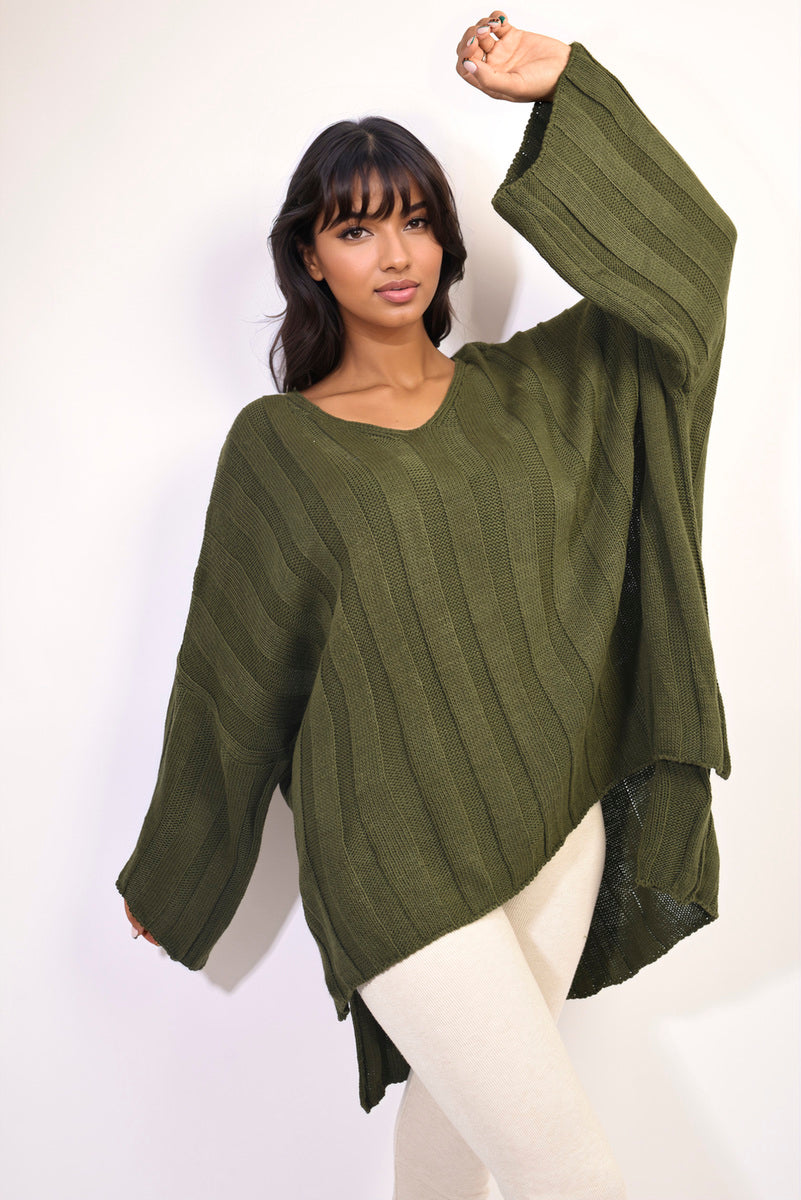 GABRIELLE Oversized Knitted Jumper