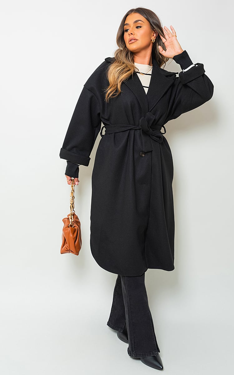 GIANA Oversized Belted Trench Coat