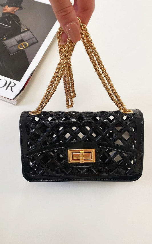 LAURA Chain Detail Handbag