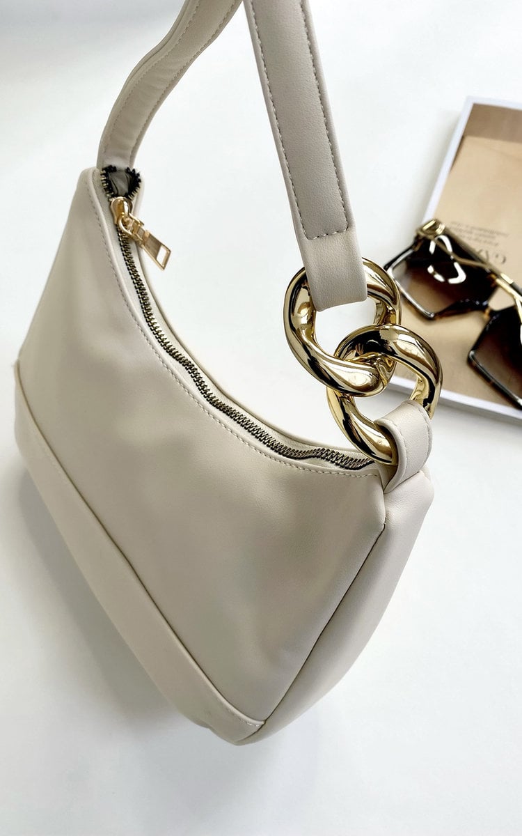 LINDSAY Handbag with Chain Detail