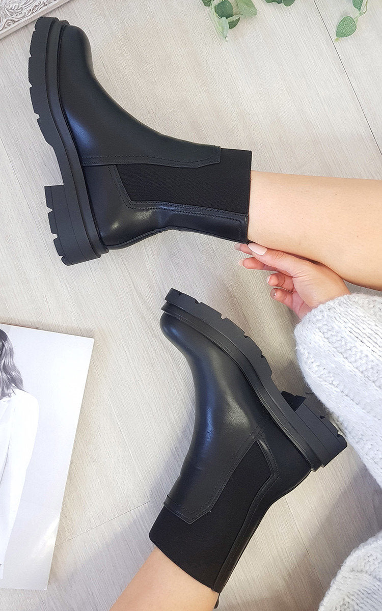 PANDORA Chunky Ankle Boots