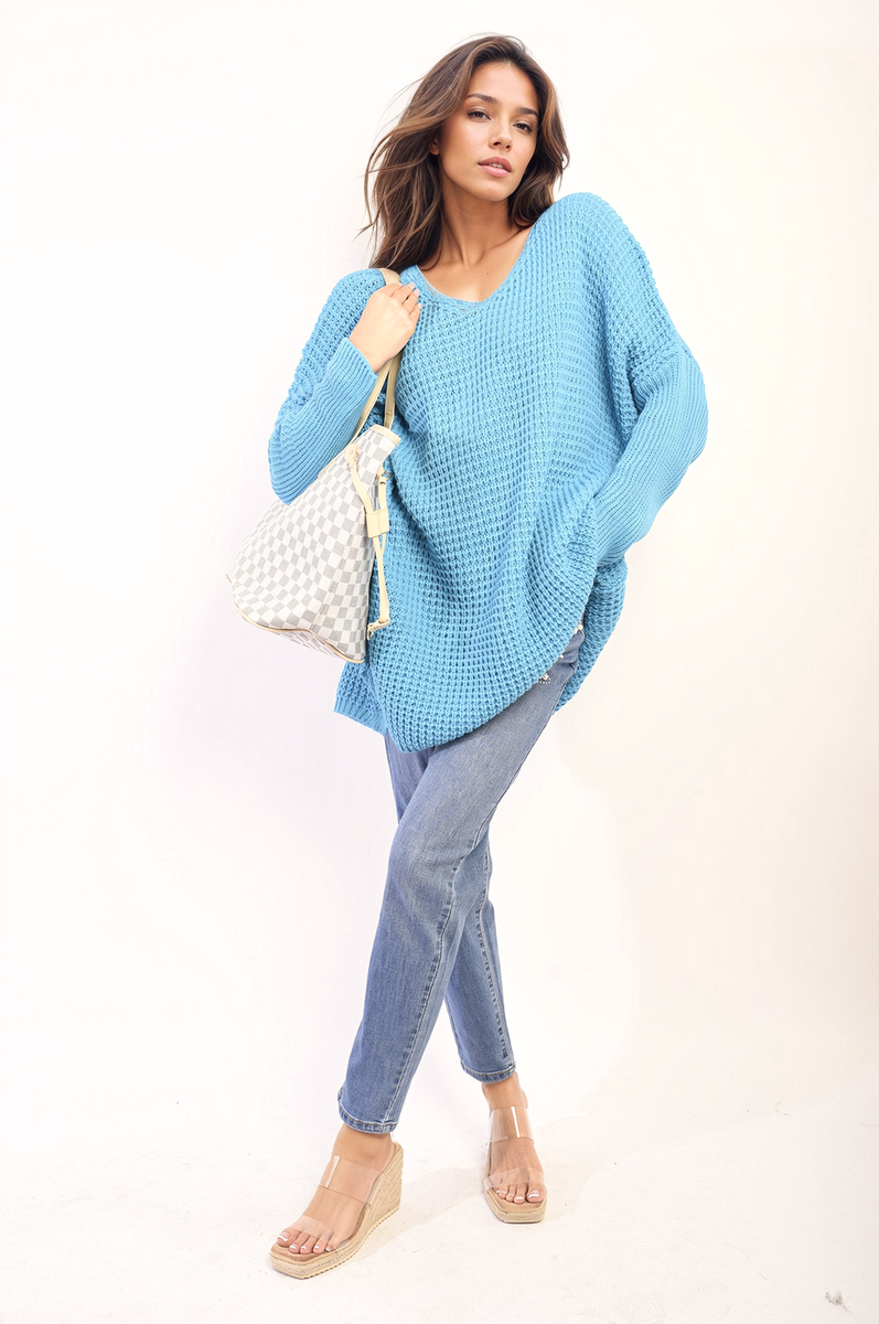 Oversized Chunky Knitted Jumper