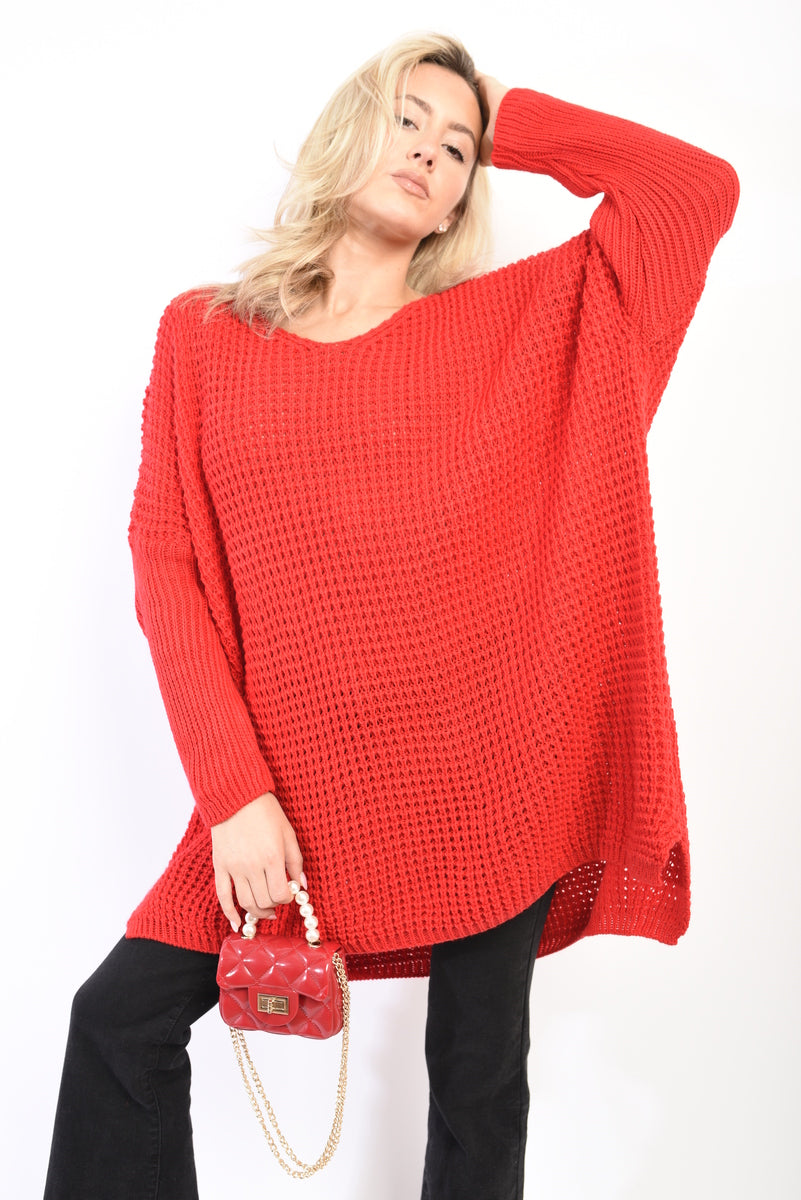 Oversized Chunky Knitted Jumper