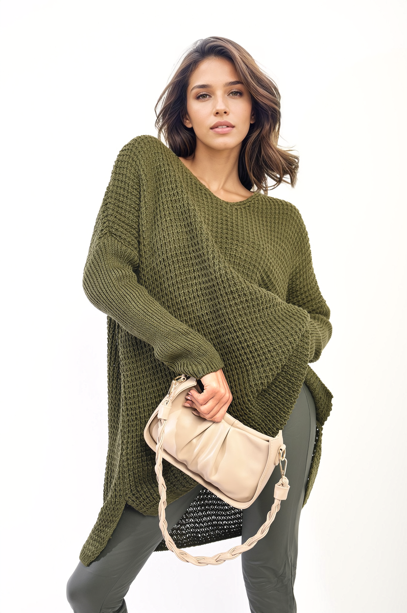 Oversized Chunky Knitted Jumper