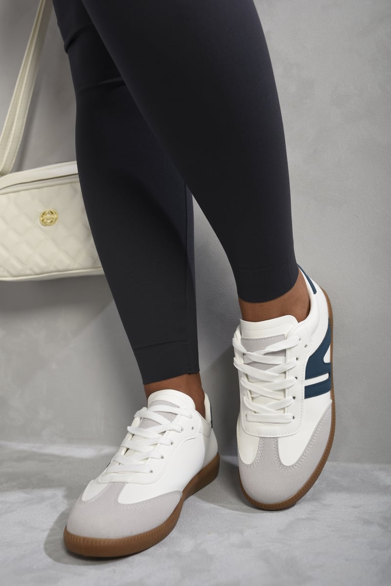 REBEKAH Low Top Lace-Up Trainers