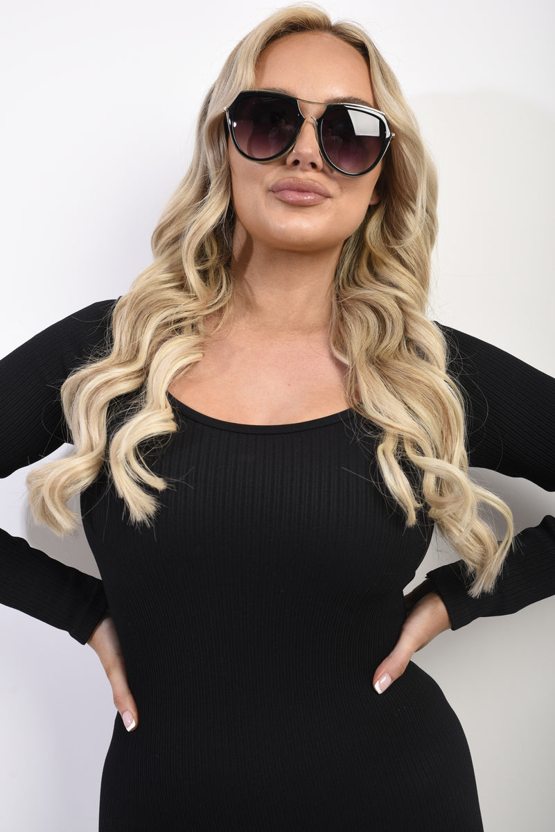 YARA Big Frame Oval Sunglasses