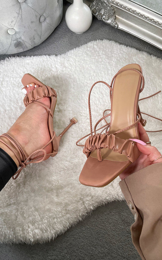 ZIZI Strappy Mule Heels