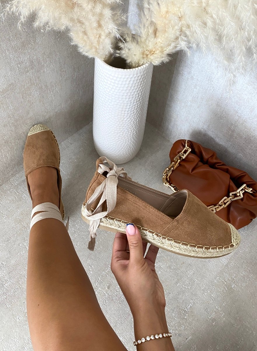 ZOEY Tie Leg Espadrille Sandals