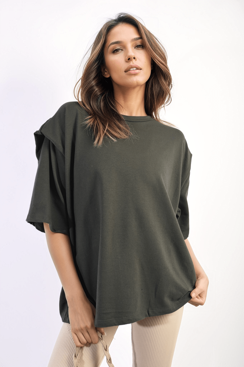 JEANETTE Oversized Top - Glamoo - shirts & tops