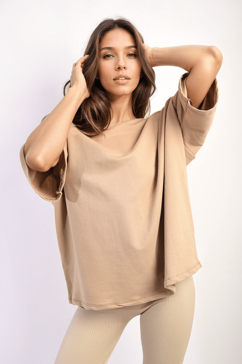 JEANETTE Oversized Top - Glamoo - shirts & tops