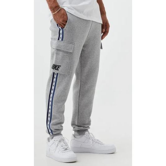 Mens Nike Repeat Tracksuit Grey - Glamoo - Sportswear